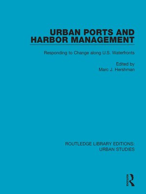 cover image of Urban Ports and Harbor Management